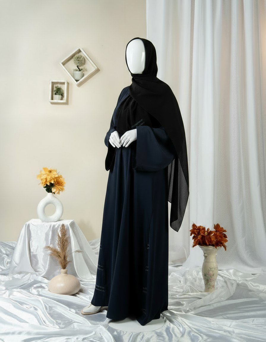 Women Modern Abaya - HD-1595-N