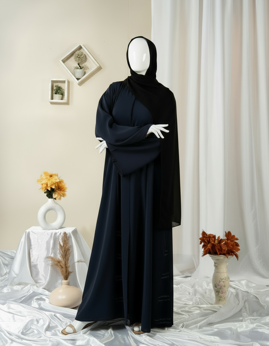 Women Modern Abaya - HD-1595-N