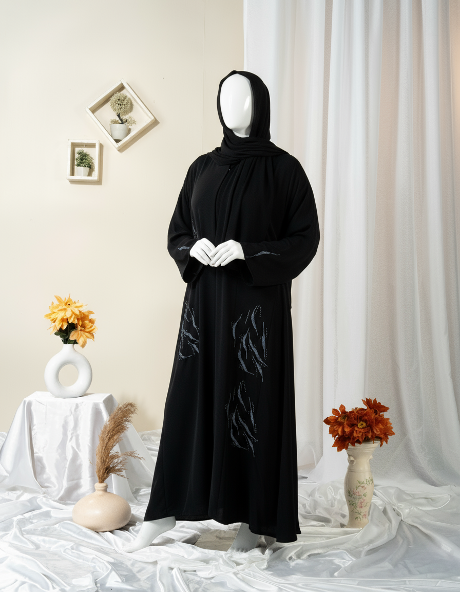 Abaya HD-1596-N