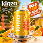 Kinza Soft Drinks – Cola, Orange, Citrus & Lemon