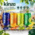 Kinza Soft Drinks – Cola, Orange, Citrus & Lemon