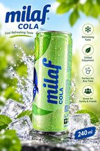 Milaf Cola with Dates Extract 240ml – Saudi Made Soft Drink