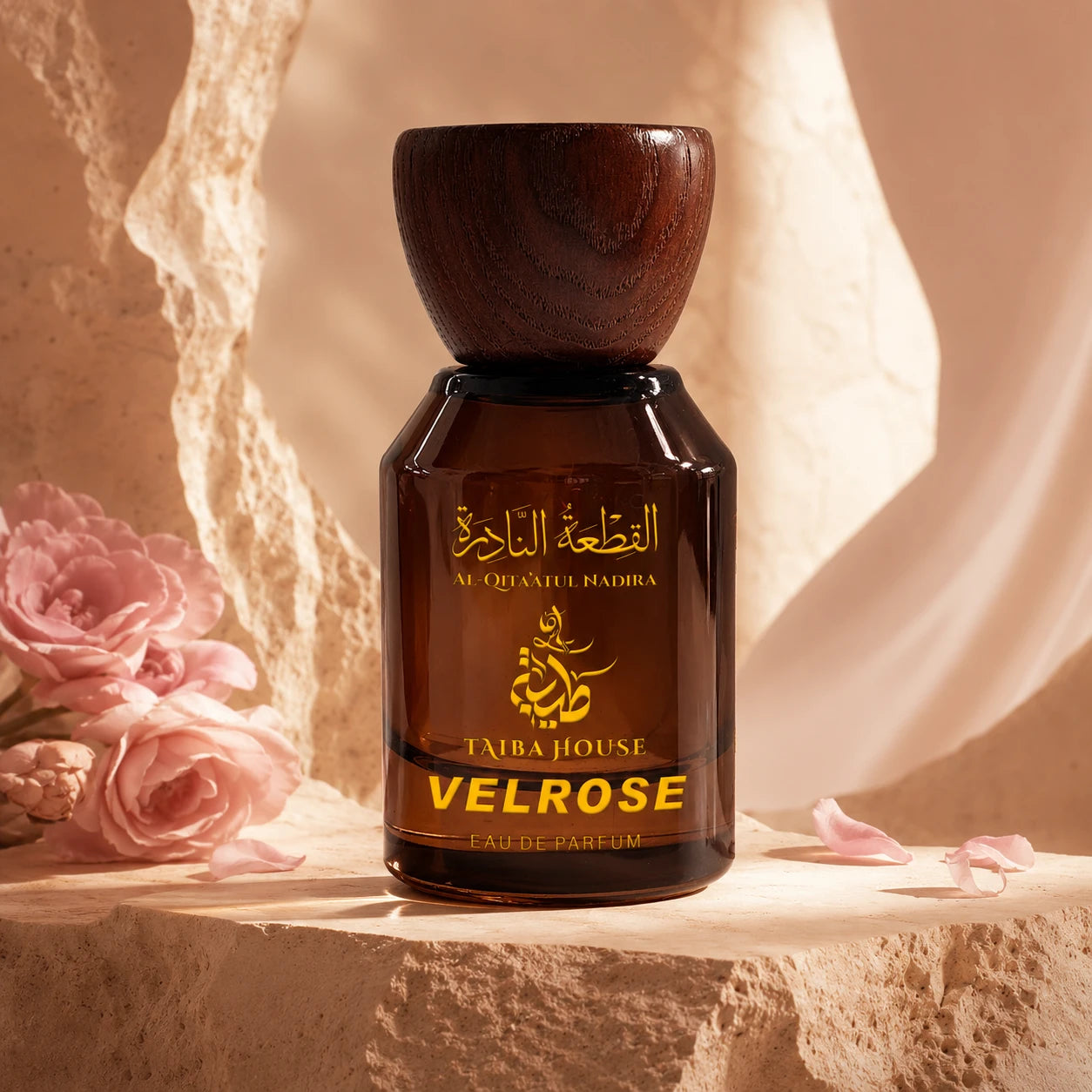 VELROSE unisex perfume rose oud amber fragrance