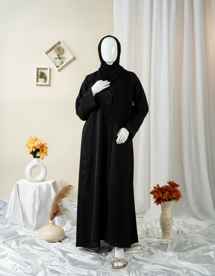 Women Abaya Pakistan - HD-1603